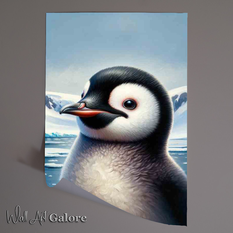 Buy Unframed Poster : (Charming Penguin Personality head)
