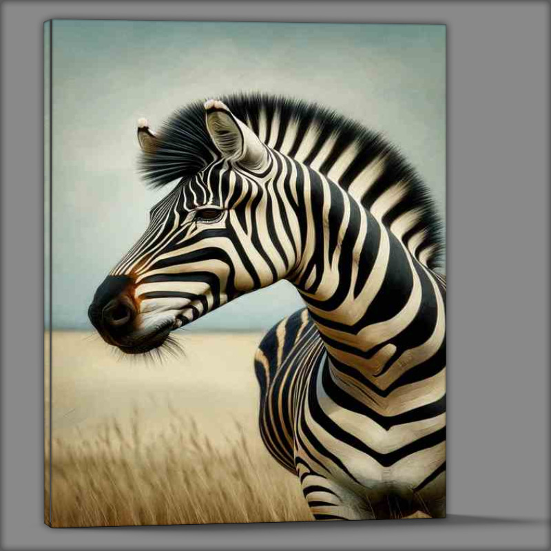 Buy Canvas : (Splendid Zebra Stripes full head)