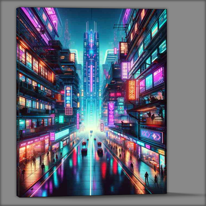 Buy : (Neon Cityscape Art)