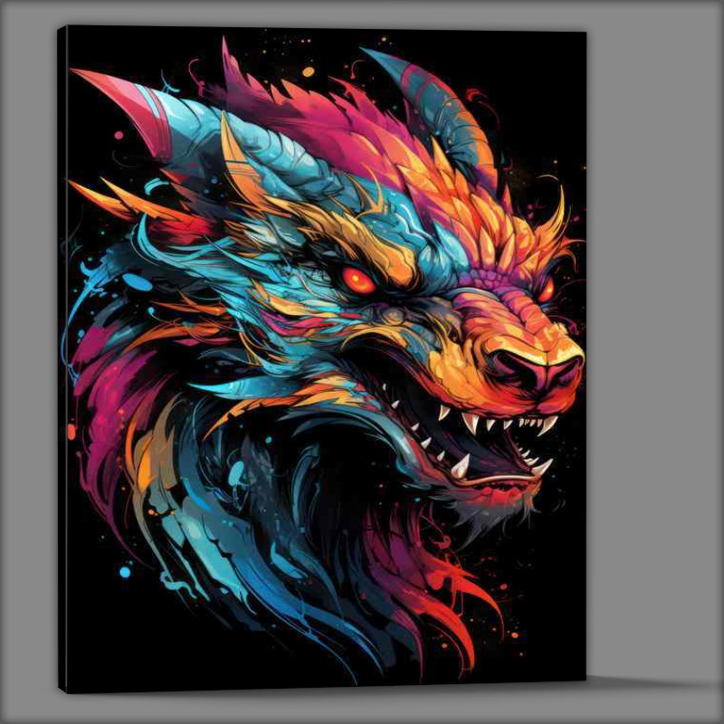 Buy Canvas : (Dragons Fearsome Creatures)