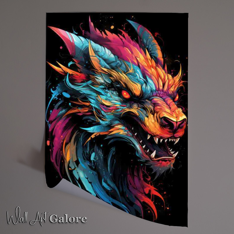Buy Unframed Poster : (Dragons Fearsome Creatures)