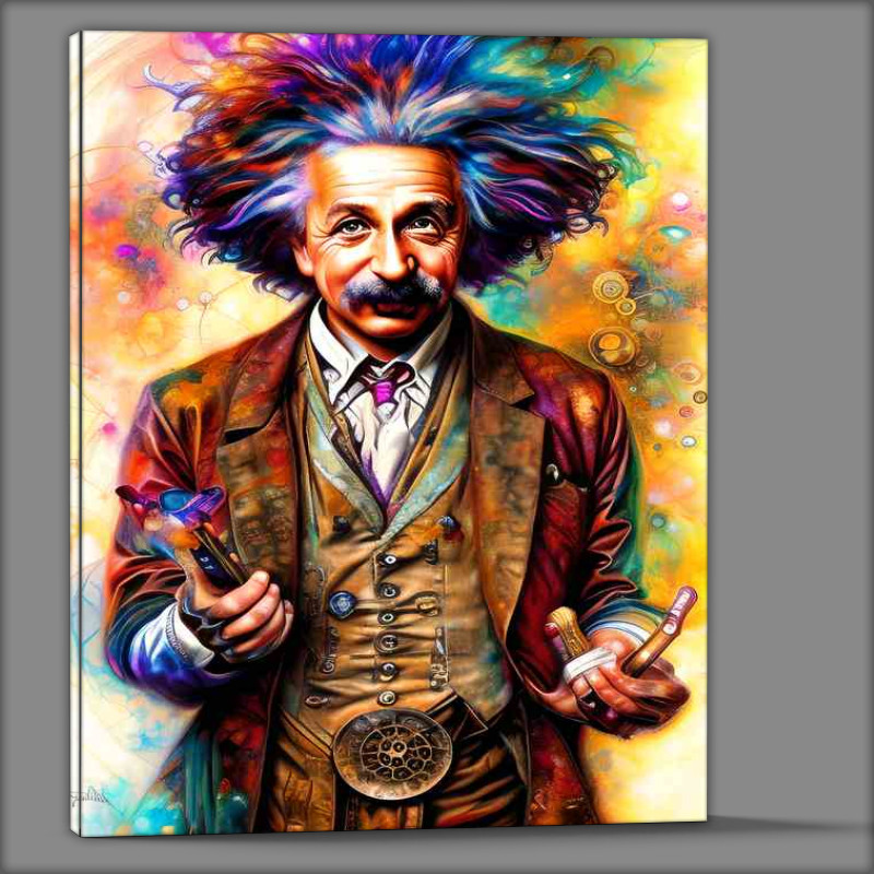 Buy Canvas : (Steam Punk Einstein)