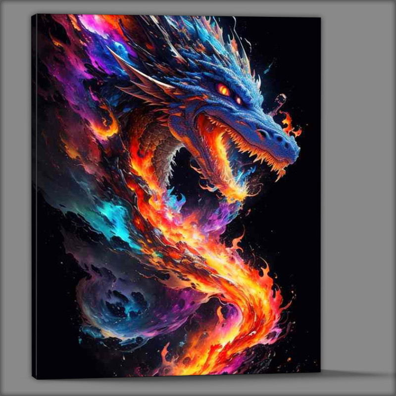 Buy Canvas : (Fearless soul the dragon)