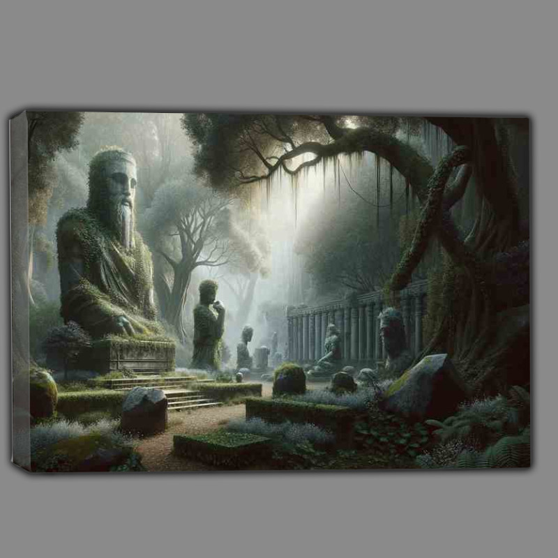 Buy Canvas : (Garden of Whispering Titans)