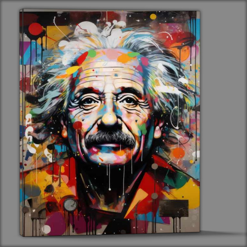 Buy Canvas : (Albert Einstein all about the maths)
