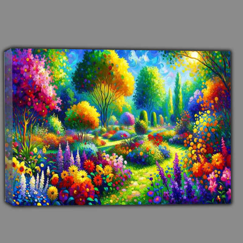 Buy Canvas : (Enchanted Garden A Springtime Bloom)