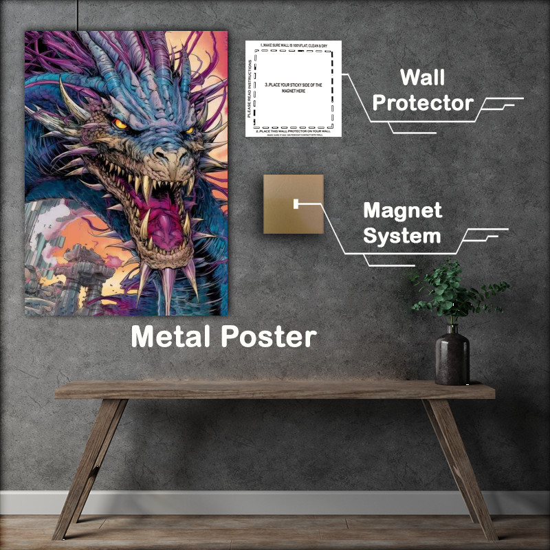 Buy Metal Poster : (Guardian of Ancient Realms)