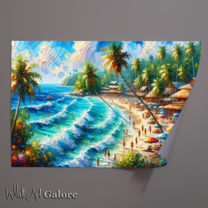 Buy Unframed Poster : (Summers Adventure A Tropical Beach)