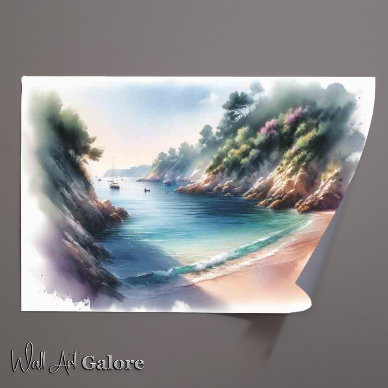 Buy Unframed Poster : (Summes Retreat A Hidden Cove)