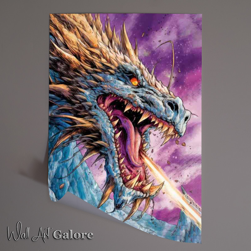 Buy Unframed Poster : (In the Heart of the Mythical Wyvern)