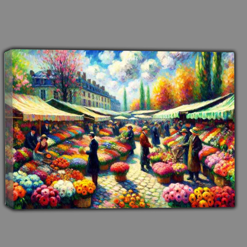 Buy Canvas : (Springs Canvas A Flower Market)