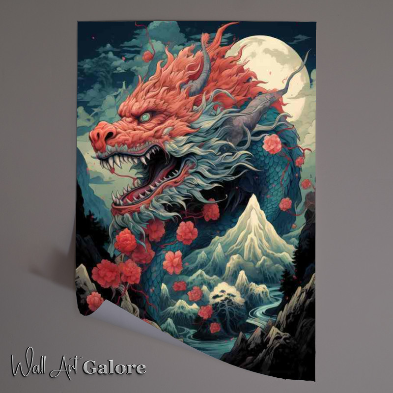 Buy Unframed Poster : (Japanese The Immortal Appeal of Dragon Tales)