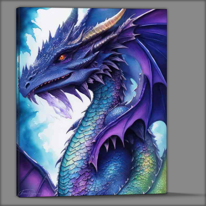 Buy Canvas : (Mystic Draconian gragon)
