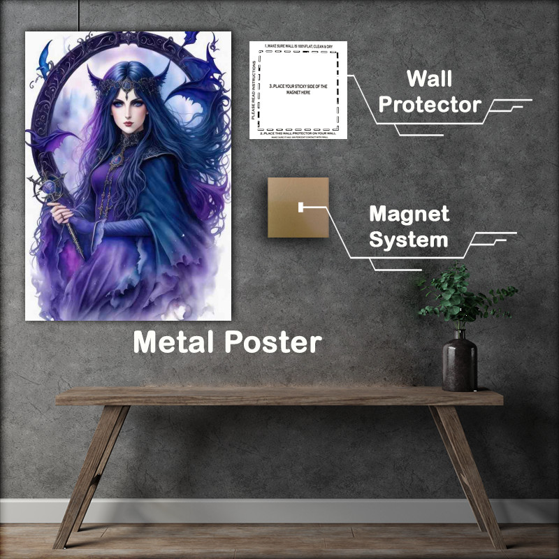 Buy Metal Poster : (Mystical Enchantress)