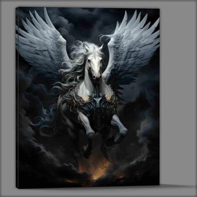 Buy Canvas : (Pegasus From Greek Mythology)