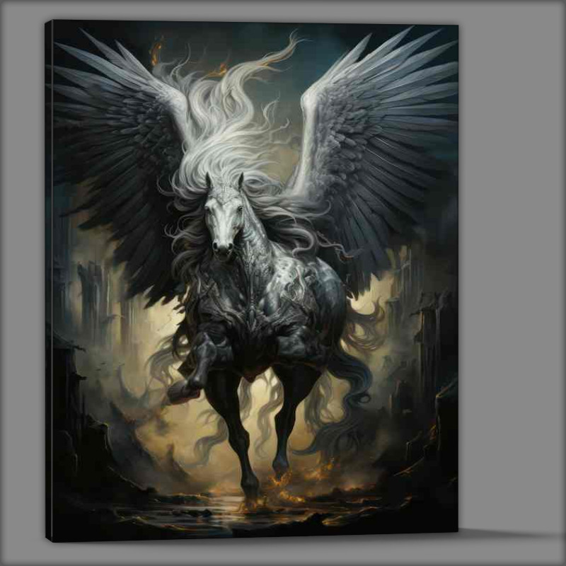 Buy Canvas : (Pegasus More than Just a Mythical Horse)