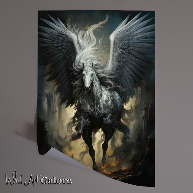 Buy Unframed Poster : (Pegasus More than Just a Mythical Horse)