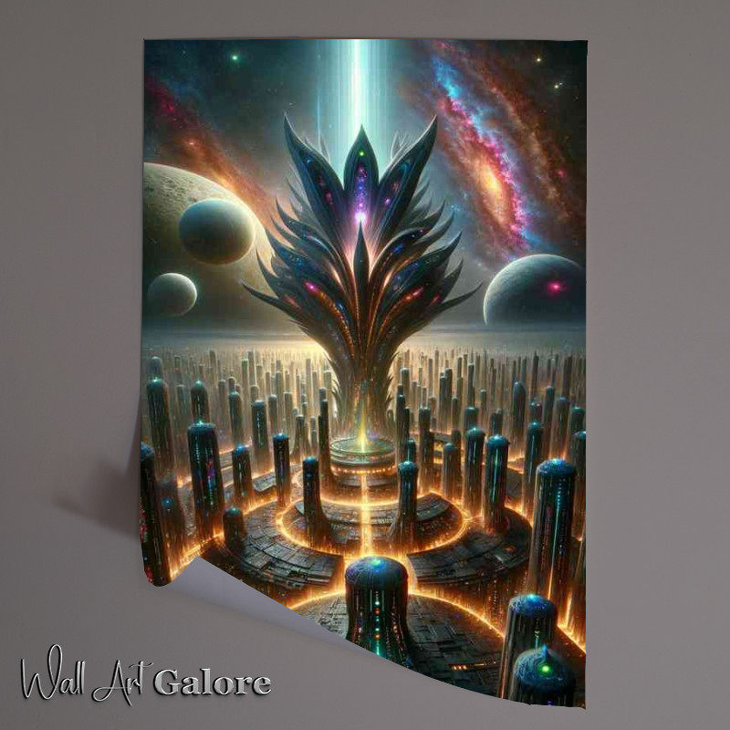 Buy Unframed Poster : (The scene depicts a towering ali)