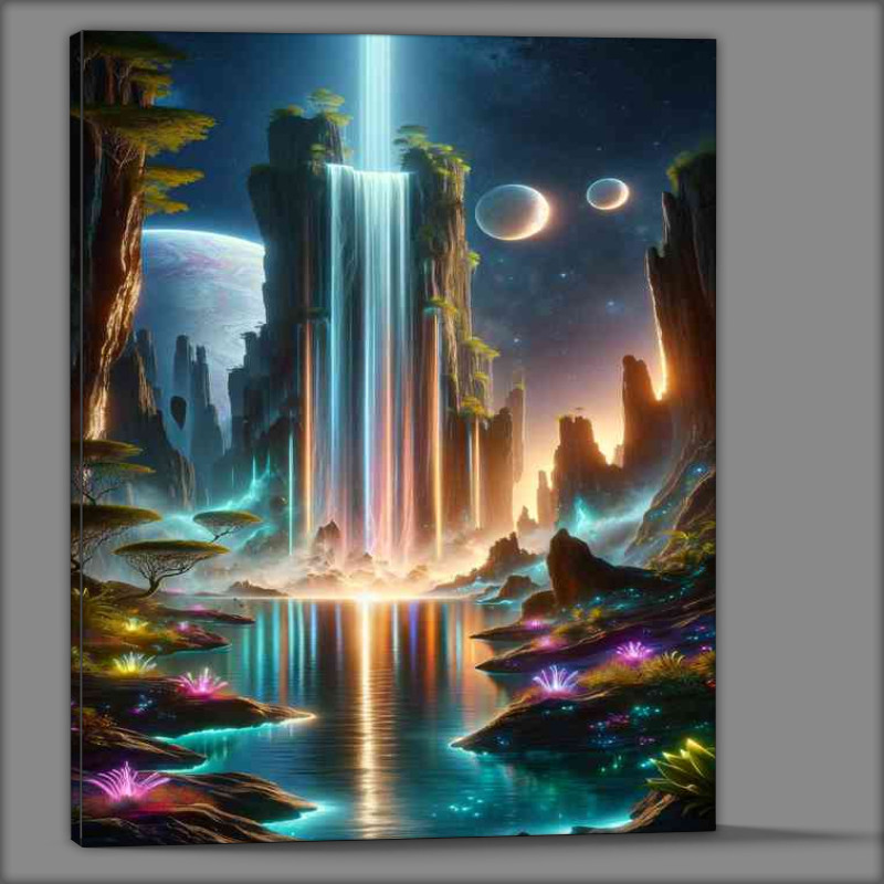 Buy Canvas : (The scene illustrates a magnifice)