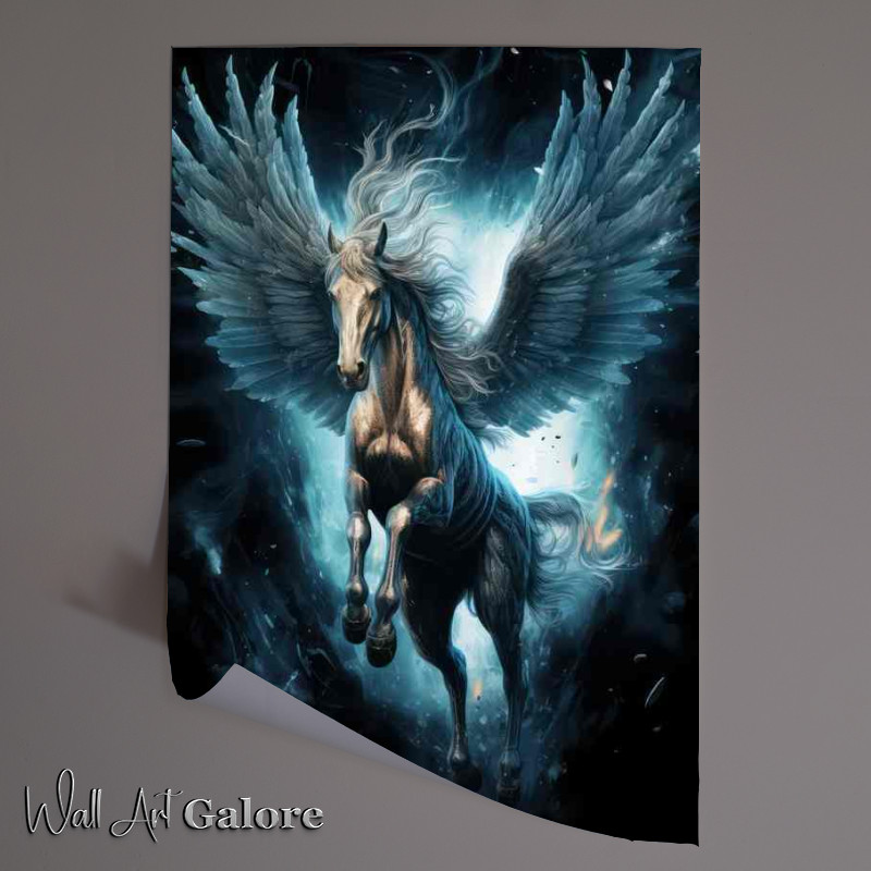 Buy Unframed Poster : (Pegasus Tales Winged Horses)