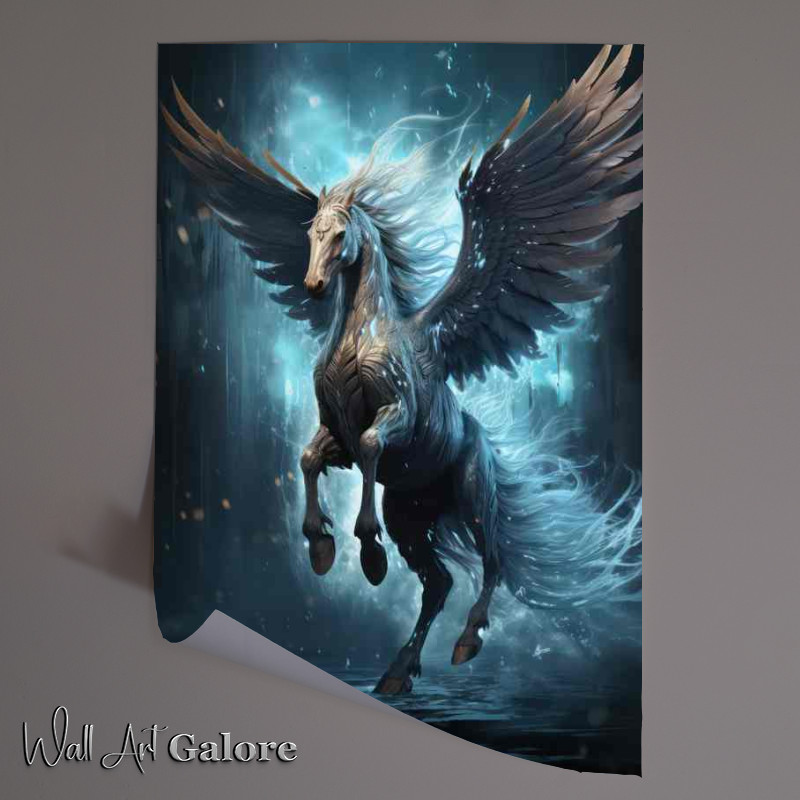 Buy Unframed Poster : (Pegasus The Celestial Steed Explored)