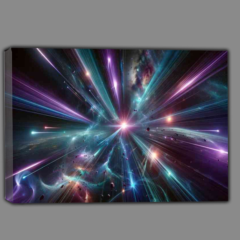 Buy Canvas : (Space fantasy scene with almost no planetary elements)