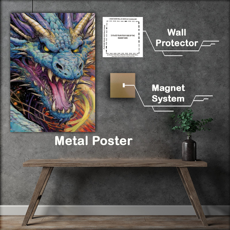 Buy Metal Poster : (Scales of Destinys Breath)