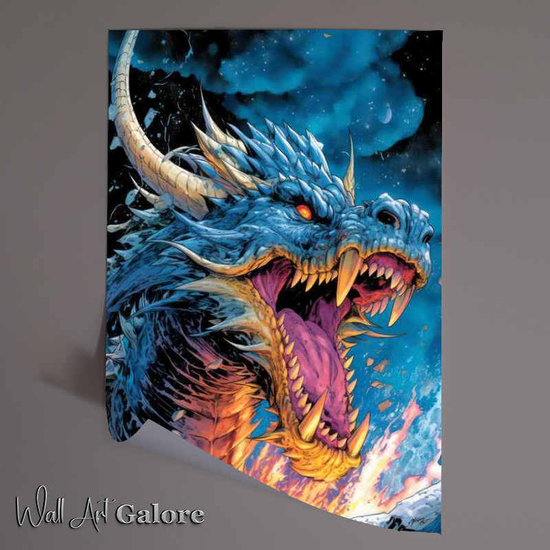 Buy Unframed Poster : (Seraphic Encounter Dragons Domain)