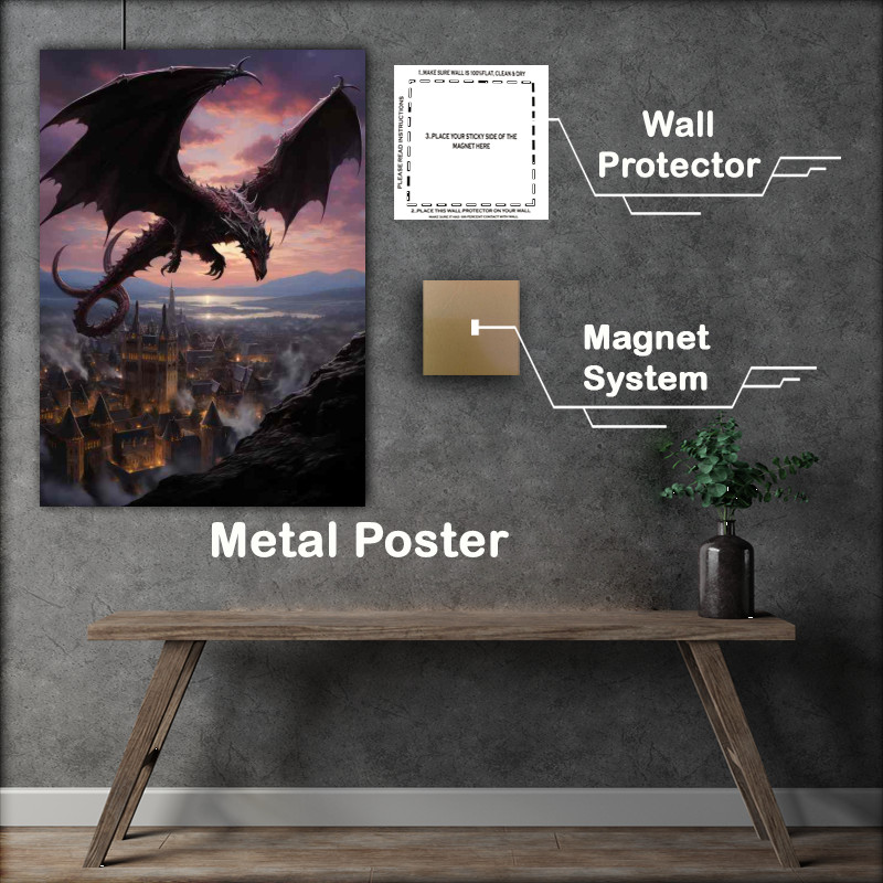 Buy Metal Poster : (The Cultural Journey of Dragons)