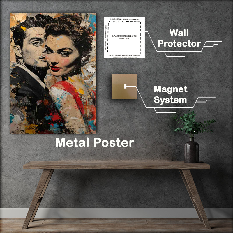 Buy Metal Poster : (Love and fashion go together)