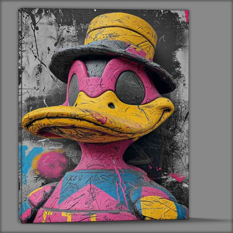 Buy Canvas : (Mighty duck street art)