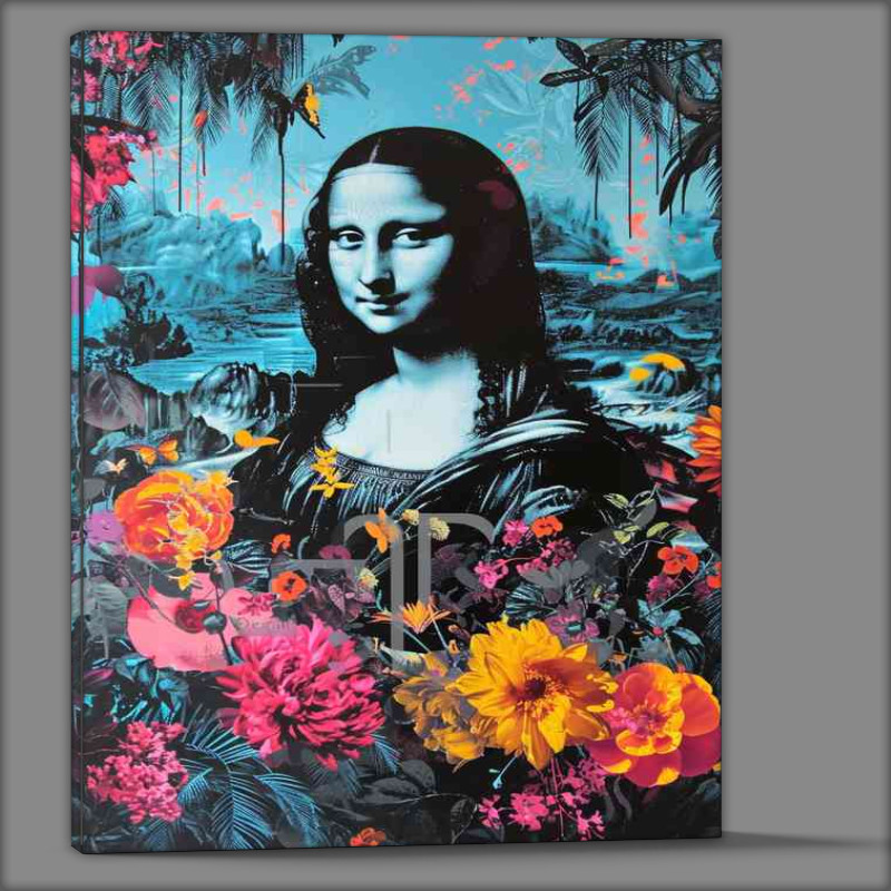 Buy Canvas : (Mona lisa modern twist)