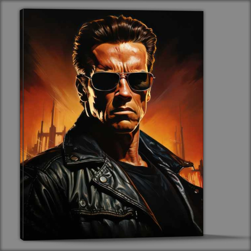 Buy Canvas : (Arnold Schwarzenegger is back)