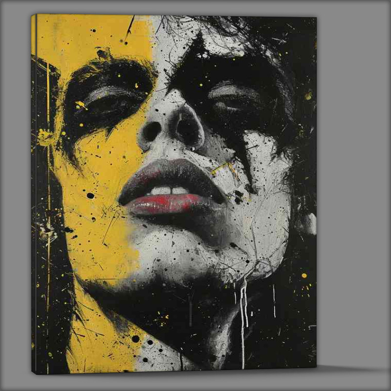 Buy Canvas : (Painted wall pop art style)