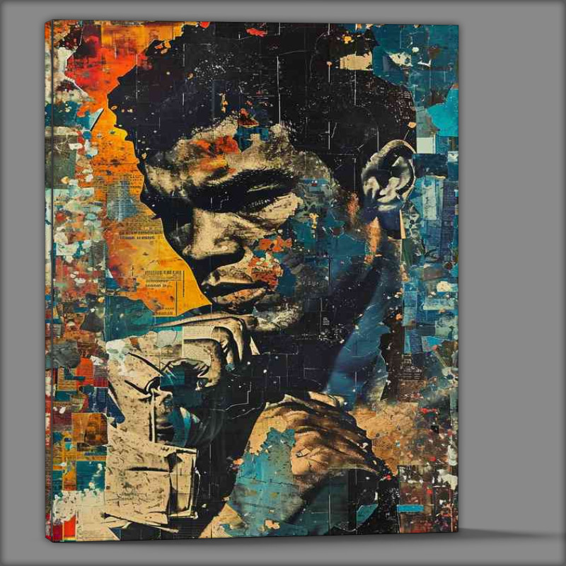 Buy Canvas : (Poster of the boxer srteet art style)