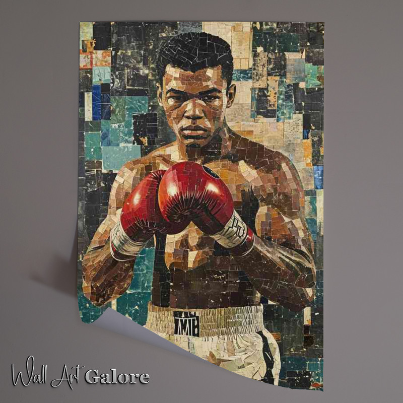 Buy Unframed Poster : (Street style boxer ali)