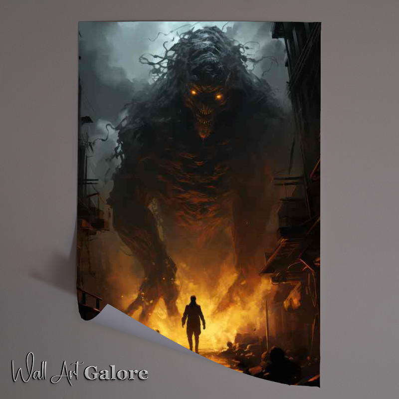 Buy Unframed Poster : (The Spiritual and Mystical monster)