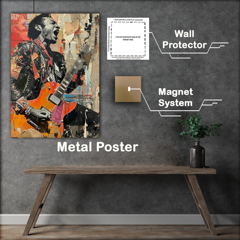 Buy Metal Poster : (We will rock you poster art)