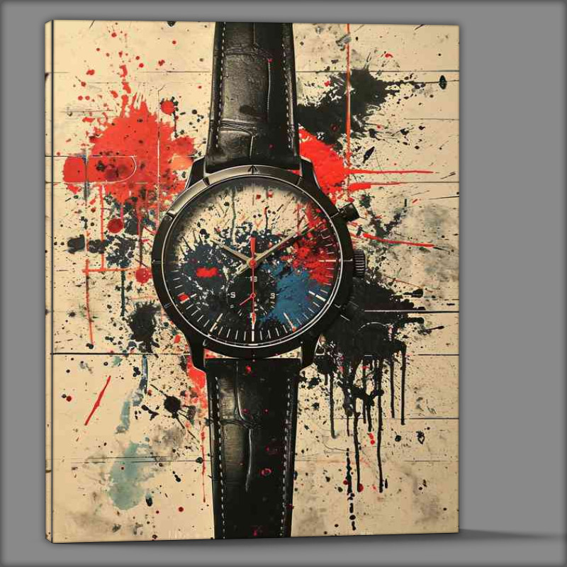 Buy Canvas : (What time is it street art)