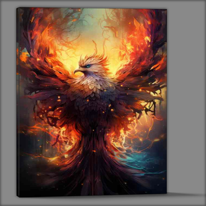 Buy Canvas : (The phoenix avian space)