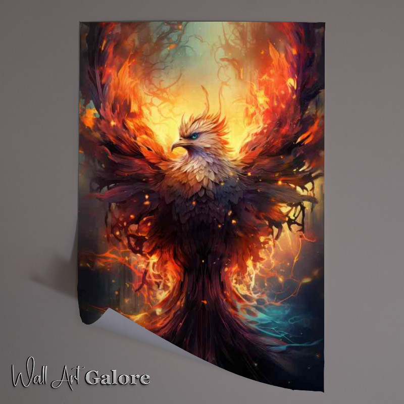Buy Unframed Poster : (The phoenix avian space)
