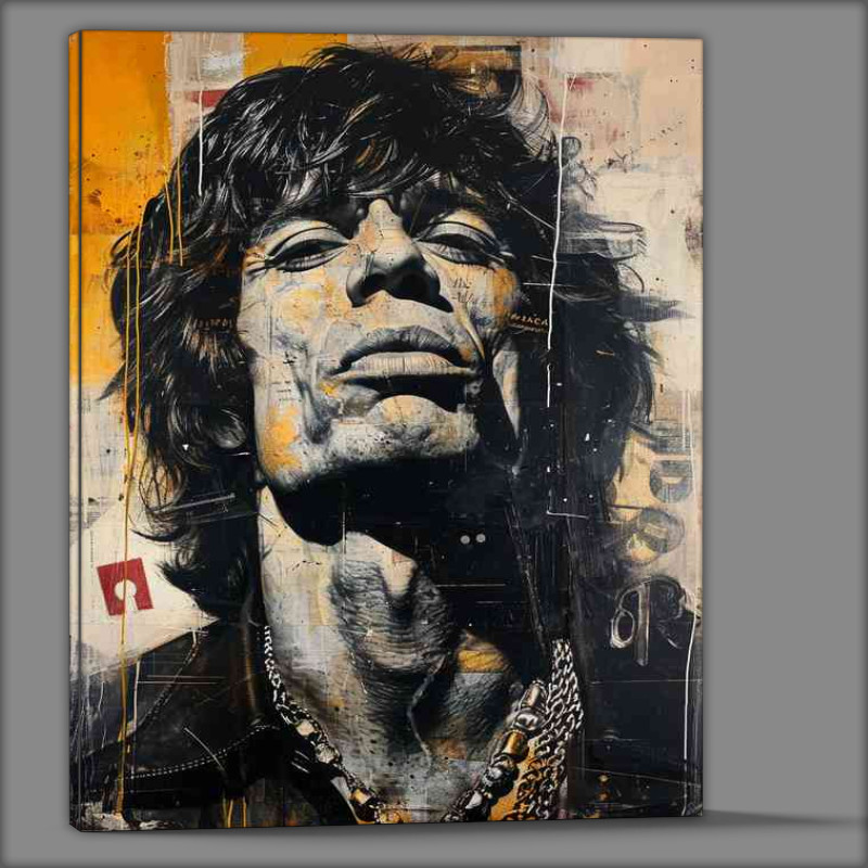 Buy Canvas : (street art graffiti rolling stones style)