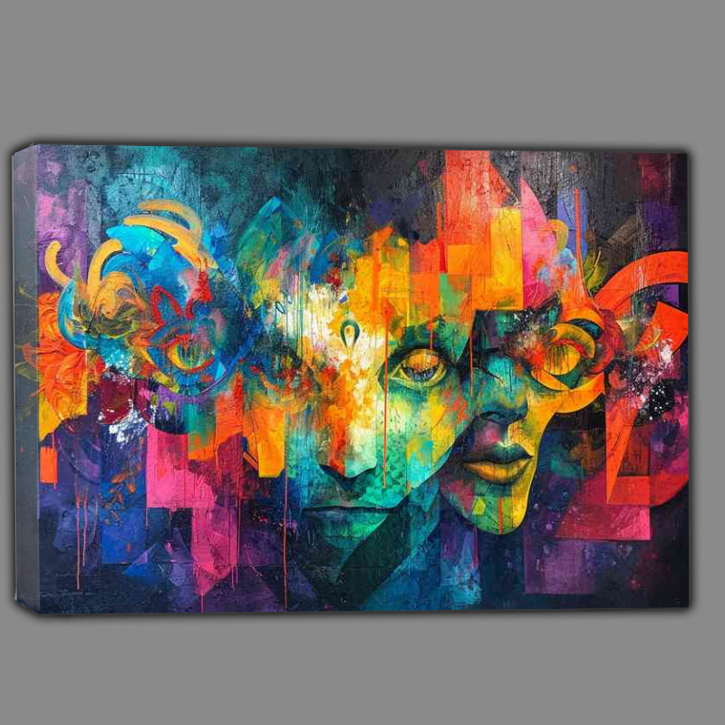 Buy Canvas : (All about the face graffiti)
