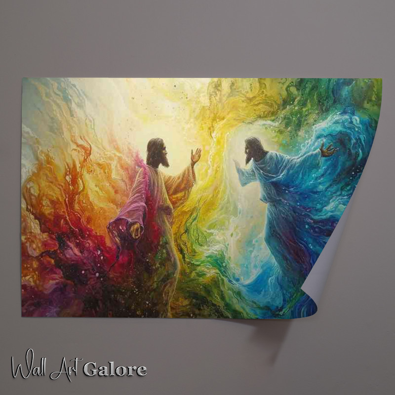 Buy Unframed Poster : (Creation of life and colour)