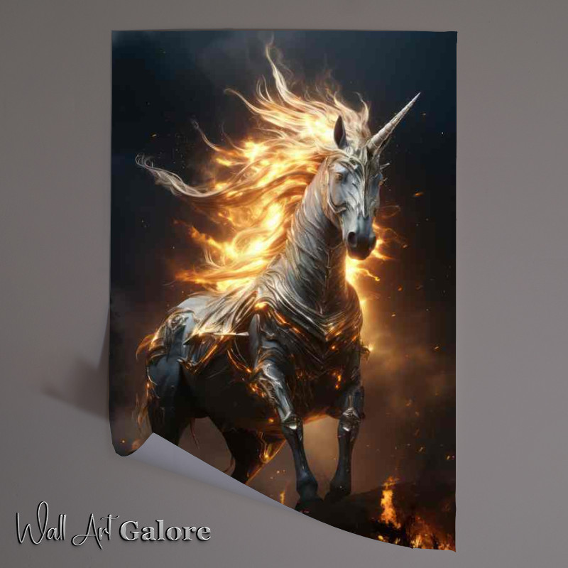 Buy Unframed Poster : (Unicorns in Modern Pop Culture A Revival)