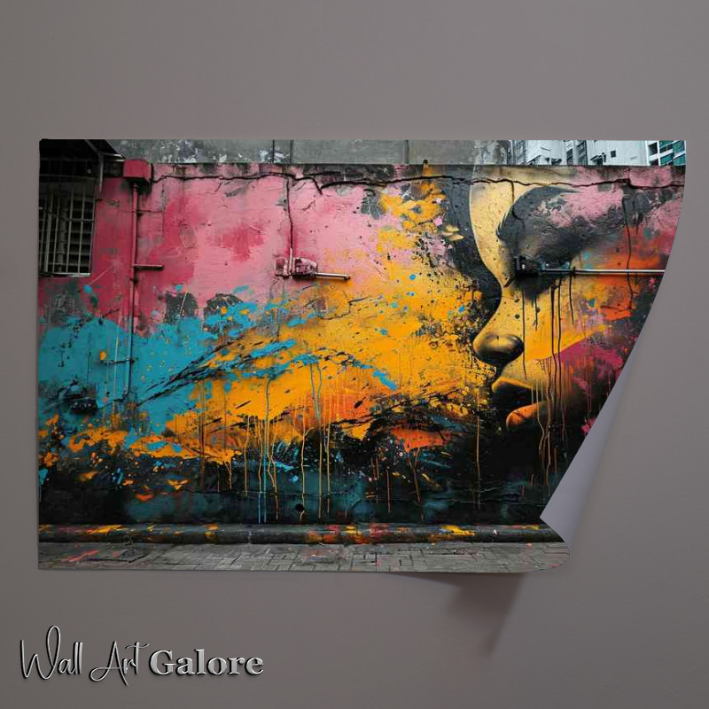 Buy Unframed Poster : (Grafiti walled street art)