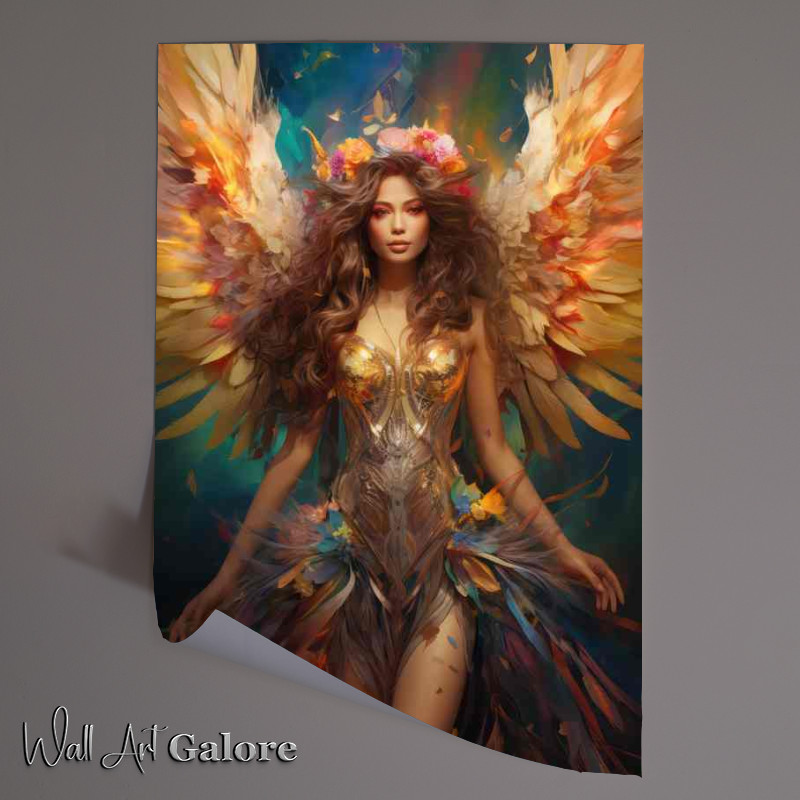 Buy Unframed Poster : (Woman has the wings of an angel)