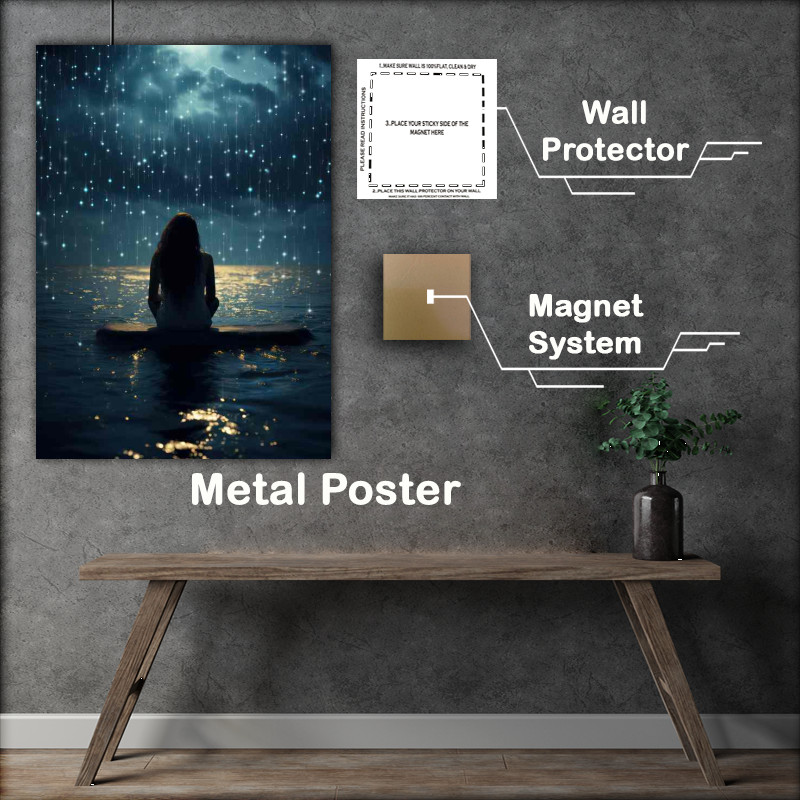 Buy Metal Poster : (A Glimpse into Otherworldly Beauty)