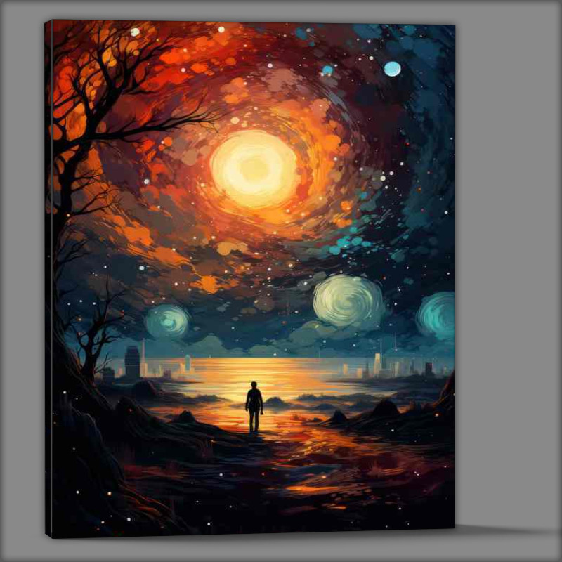 Buy Canvas : (Art of the Half-Lit World)
