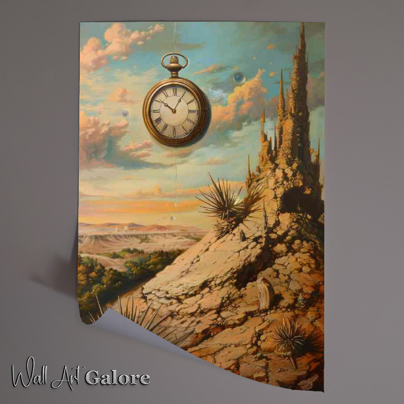 Buy Unframed Poster : (The pocket watch time waits for no one)